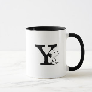 Peanuts   Snoopy Monogram Y Mok