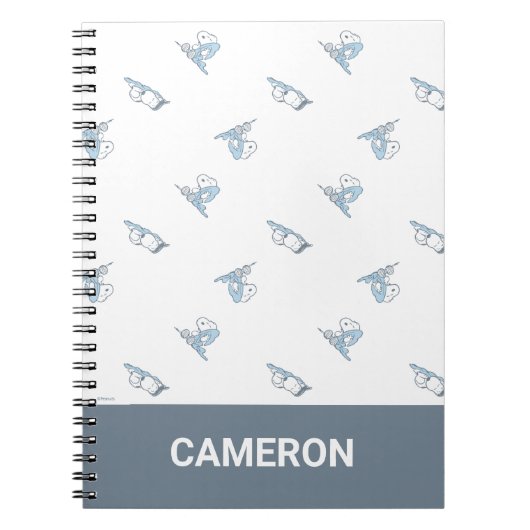 Peanuts | Snoopy Nap Time Pattern Notitieboek (Voorkant)