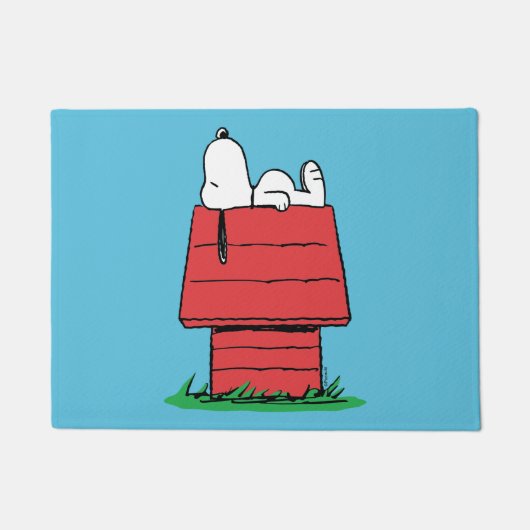 Peanuts | Snoopy Napping Deurmat (Voorkant)