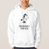 Peanuts | Snoopy op ijs Hoodie (Voorkant)