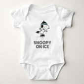 Peanuts | Snoopy op ijs Romper (Voorkant)