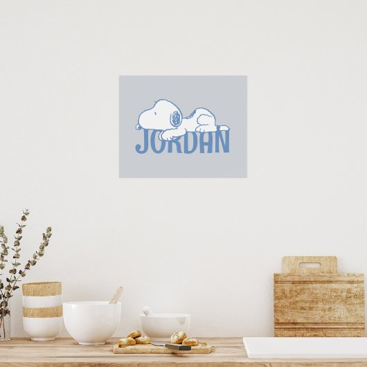 Peanuts | Snoopy Pastel Poster (Keuken)