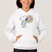 Peanuts Snoopy Pink Daisy Flower (Voorkant)