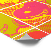 Peanuts | Snoopy Pop Art Patroon Poster (Hoek)