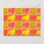 Peanuts | Snoopy Pop Art Pattern Briefkaart (Voorkant)