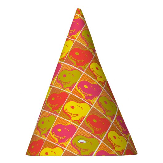 Peanuts | Snoopy Pop Art Pattern Feesthoedjes (Rechts)