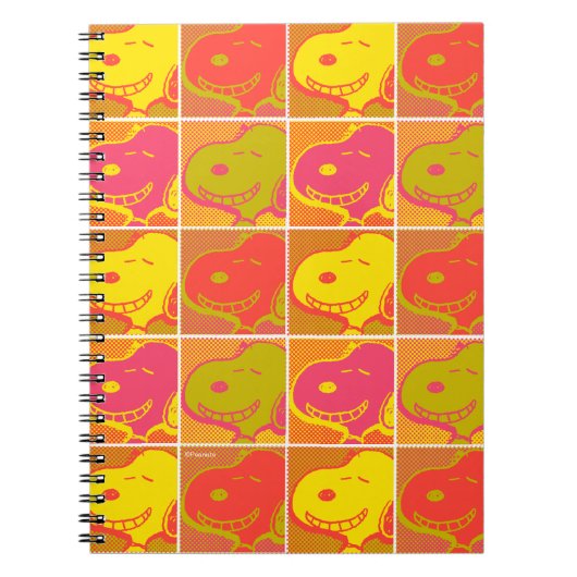 Peanuts | Snoopy Pop Art Pattern Notitieboek (Voorkant)