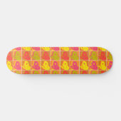 Peanuts | Snoopy Pop Art Pattern Persoonlijk Skateboard (Horizontaal)