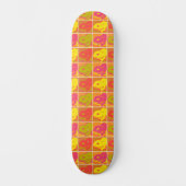 Peanuts | Snoopy Pop Art Pattern Persoonlijk Skateboard (Voorkant)