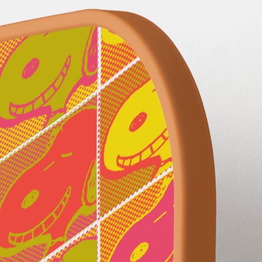 Peanuts | Snoopy Pop Art Pattern Pickleball Paddle (Links Detail)