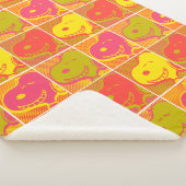 Peanuts | Snoopy Pop Art Pattern Sherpa Deken (3/4)