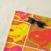 Peanuts | Snoopy Pop Art Pattern Strandlaken (In situ)