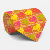 Peanuts | Snoopy Pop Art Pattern Stropdas (Opgerold)