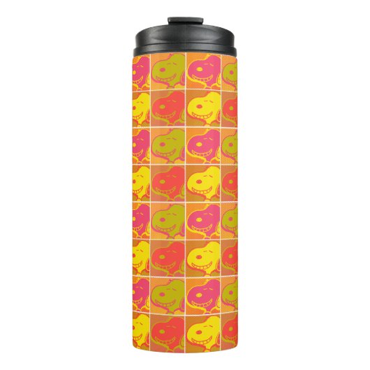 Peanuts | Snoopy Pop Art Pattern Thermosbeker (Voorkant)