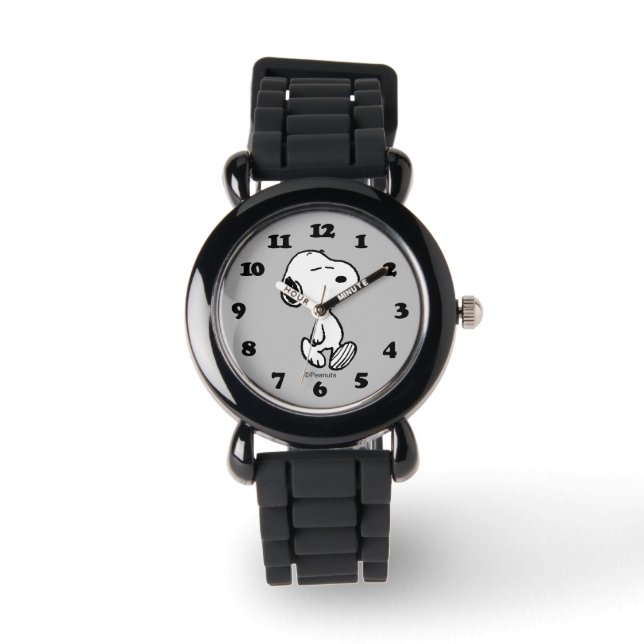 Peanuts | Snoopy Positive Walk Horloge (Voorkant)