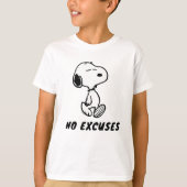 Peanuts | Snoopy Positive Walk T-shirt (Voorkant)