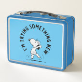 Peanuts | Snoopy probeert iets nieuws (Achterkant)