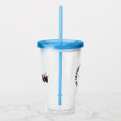 Peanuts | Snoopy probeert iets nieuws Acryl Drinkbeker (Rechts)