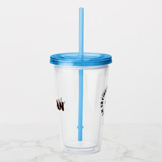 Peanuts | Snoopy probeert iets nieuws Acryl Drinkbeker (Rechts)