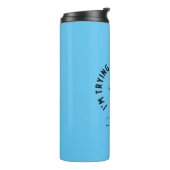 Peanuts | Snoopy probeert iets nieuws Thermosbeker (Gedraaid links)