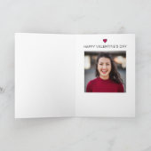 Peanuts | Snoopy Puffer Jas Valentijnsdag Feestdagen Kaart (Binnen)