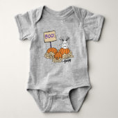 Peanuts | Snoopy Pumpkin Patch Boo! Romper (Voorkant)
