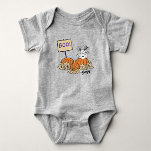 Peanuts   Snoopy Pumpkin Patch Boo! Romper