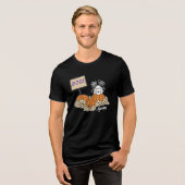 Peanuts | Snoopy Pumpkin Patch Boo! Tri-Blend Shirt (Voorkant volledig)