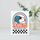 Peanuts | Snoopy Racing Club Briefkaart (Staand voorkant)