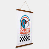 Peanuts | Snoopy Racing Club Hangend Wandkleed (Gebogen)