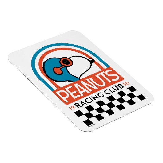Peanuts | Snoopy Racing Club Magneet (Rechterzijde)