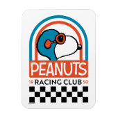 Peanuts | Snoopy Racing Club Magneet (Verticaal)