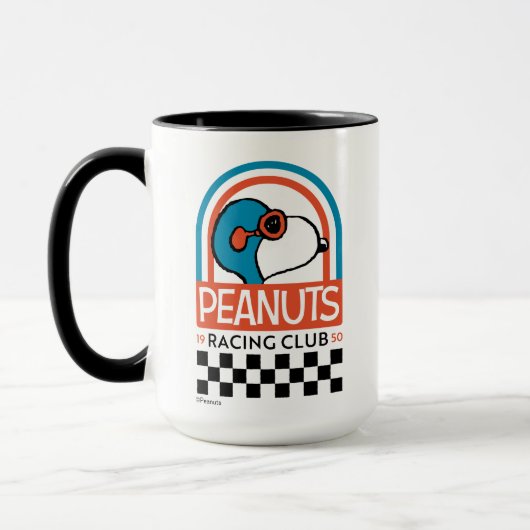 Peanuts | Snoopy Racing Club Mok (Links)