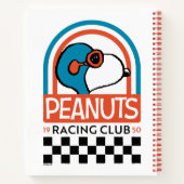 Peanuts | Snoopy Racing Club Notitieboek (Achterkant)