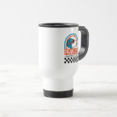 Peanuts | Snoopy Racing Club Reisbeker (Voorkant rechts)