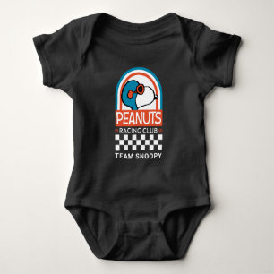 Peanuts Snoopy Racing Club Romper