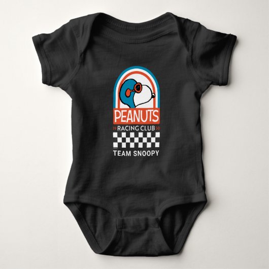 Peanuts | Snoopy Racing Club Romper (Voorkant)