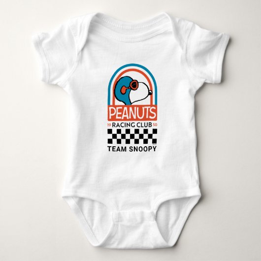 Peanuts | Snoopy Racing Club Romper (Voorkant)
