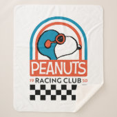 Peanuts | Snoopy Racing Club Sherpa Deken (Voorkant)