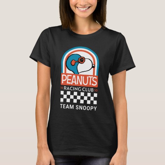 Peanuts | Snoopy Racing Club T-shirt (Voorkant)