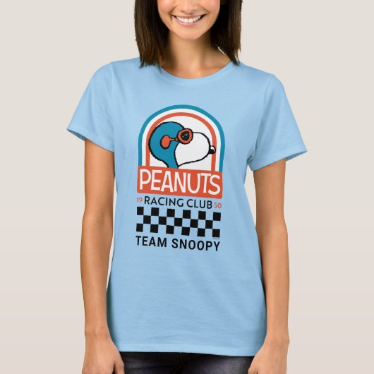 Peanuts | Snoopy Racing Club T-shirt (Voorkant)