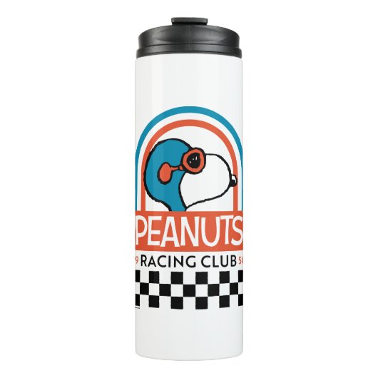 Peanuts | Snoopy Racing Club Thermosbeker (Voorkant)