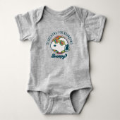 Peanuts | Snoopy Rainbow Heart Zonnebril Romper (Voorkant)