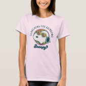 Peanuts | Snoopy Rainbow Heart Zonnebril T-shirt (Voorkant)