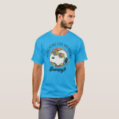 Peanuts | Snoopy Rainbow Heart Zonnebril T-shirt (Voorkant volledig)