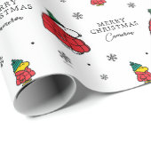 Peanuts | Snoopy Red Puffer Jacket Cadeaupapier (Rol Hoek)