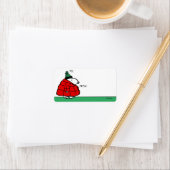 Peanuts | Snoopy Red Puffer Jacket Etiket (Insitu)