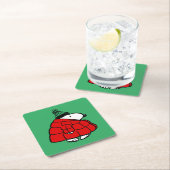 Peanuts | Snoopy Red Puffer Jacket Kartonnen Onderzetters (Insitu)