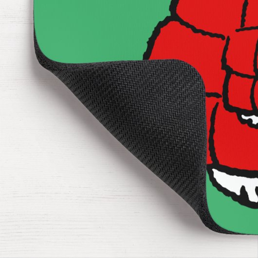 Peanuts | Snoopy Red Puffer Jacket Muismat (Hoek)