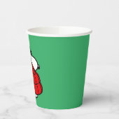 Peanuts | Snoopy Red Puffer Jacket Papieren Bekers (Links)